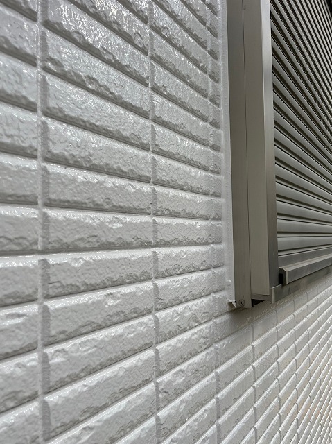 外壁塗装上塗り